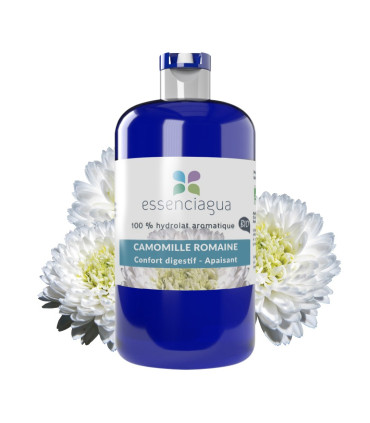 Idrolato di Camomilla Romana (acqua floreale) bio e artigianale