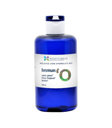 Miscela di idrosol aromatici biologici e artigianali Immun'O