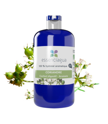 Idrolato di Coriandolo bio e artigianale