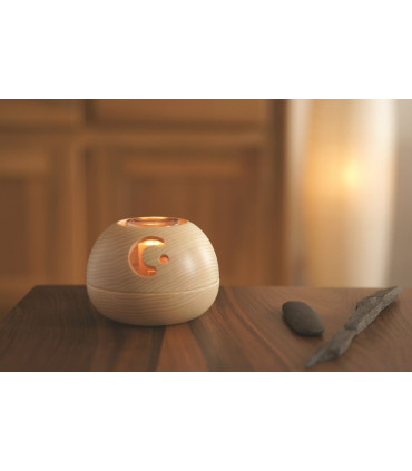 Quezak Saturne - Diffuseur bougie d'huiles essentielles