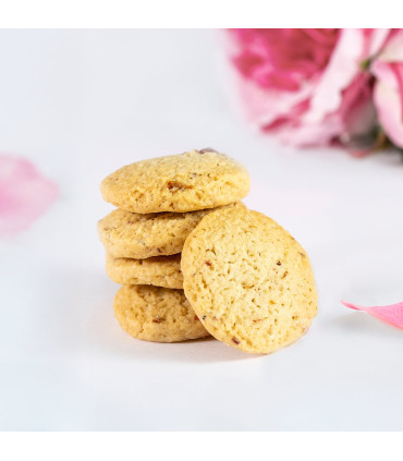 Knusprige Damaszener Rose mit Hydrolat