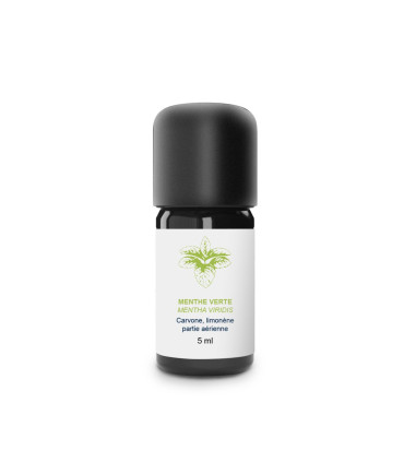 Organic and Handmade Green Mint Essential Oil