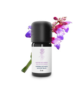 Aceite esencial de Salvia Sclarea orgánico y artesanal