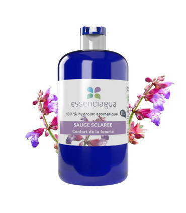 Hydrolat de Sauge Sclarée bio et artisanal