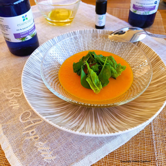 Bavarois de Carottes au Romarin