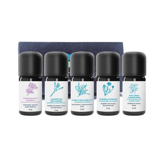 Kit Huiles Essentielles Cocooning 100% Bio et Artisanal