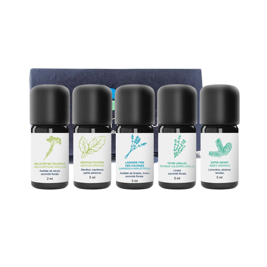 Kit Huiles Essentielles Famille 7/7 jours 100% Bio et Artisanal