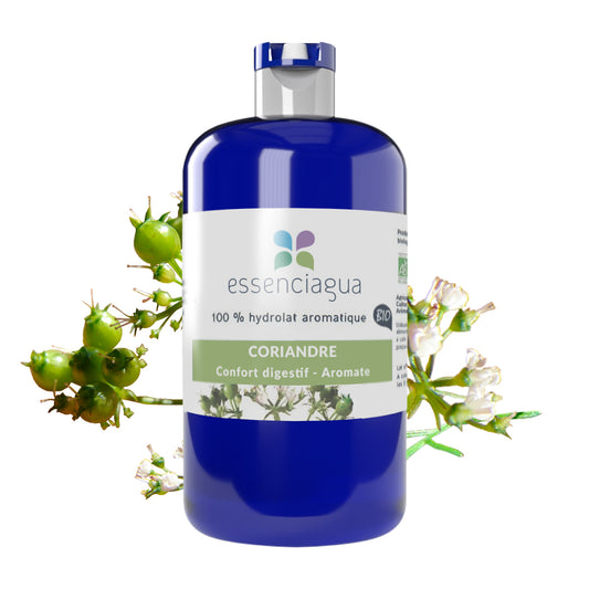 Hydrolat de Coriandre (Graines) 100% Bio et Artisanal