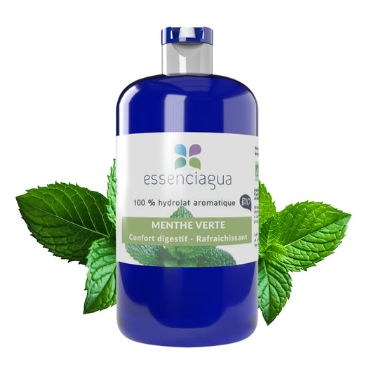 Hydrolat de Menthe verte 100% Bio et Artisanal