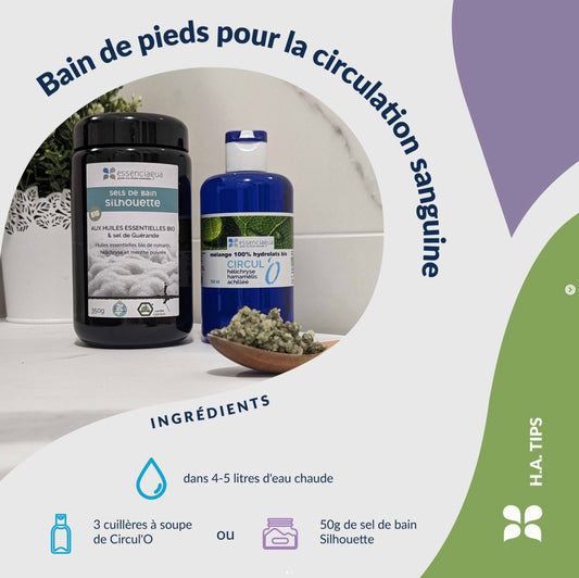 Bain de Pieds Aromatique en période automnale