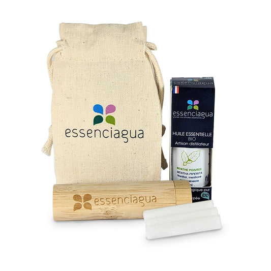 Kit Inhalateur en bambou - Tonique 100% Bio et Artisanal