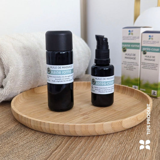 Rentrée sportive en toute sérénité avec nos huiles de massage