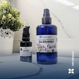 💧Routine hivernale Jouvence avec notre mélange d'hydrolat Eau d’Antiédat 