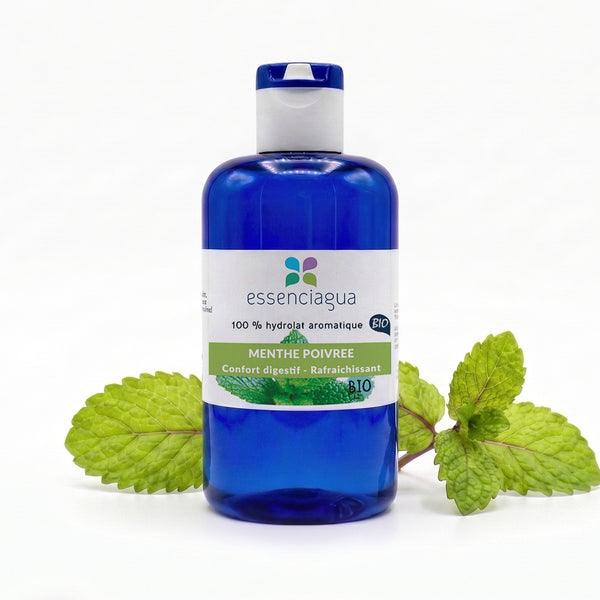 Hydrolat de Menthe poivrée 100% Bio et Artisanal