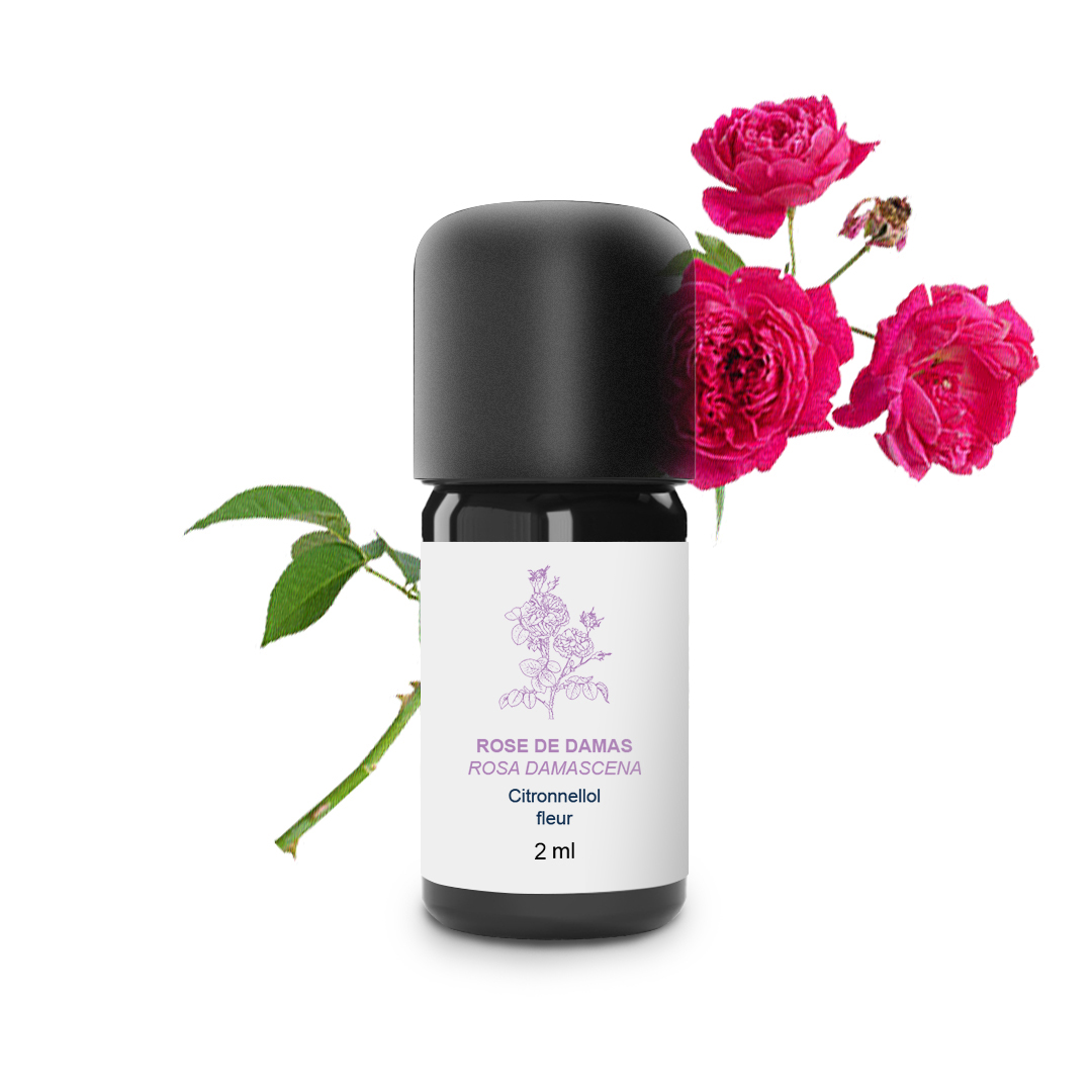 Huile Essentielle Rose de Damas